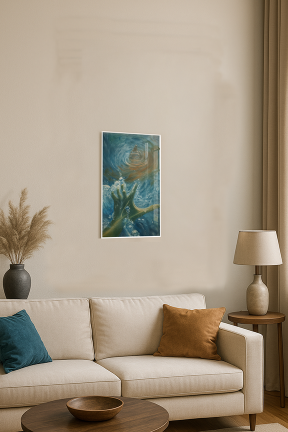 Matthew 14:29-31 - Limited Edition Print