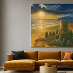 Sand Castle Memories - Print