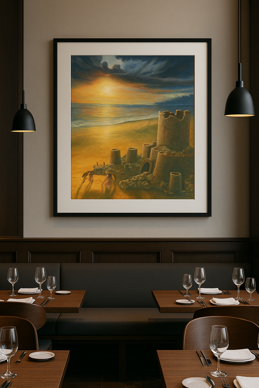 Sand Castle Memories - Print