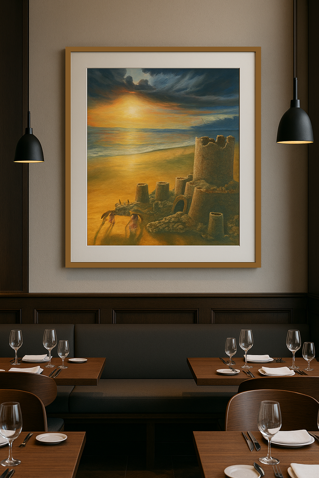 Sand Castle Memories - Print