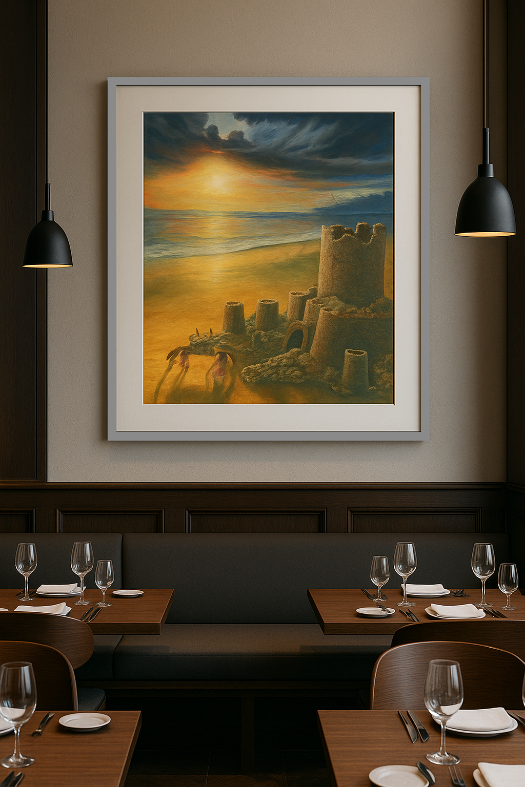 Sand Castle Memories - Print