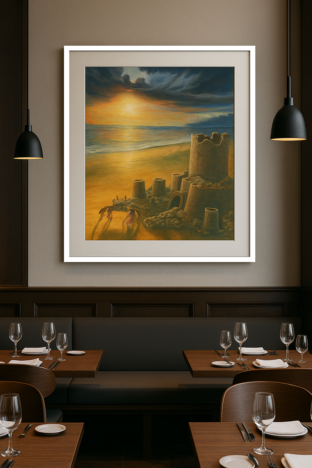 Sand Castle Memories - Print