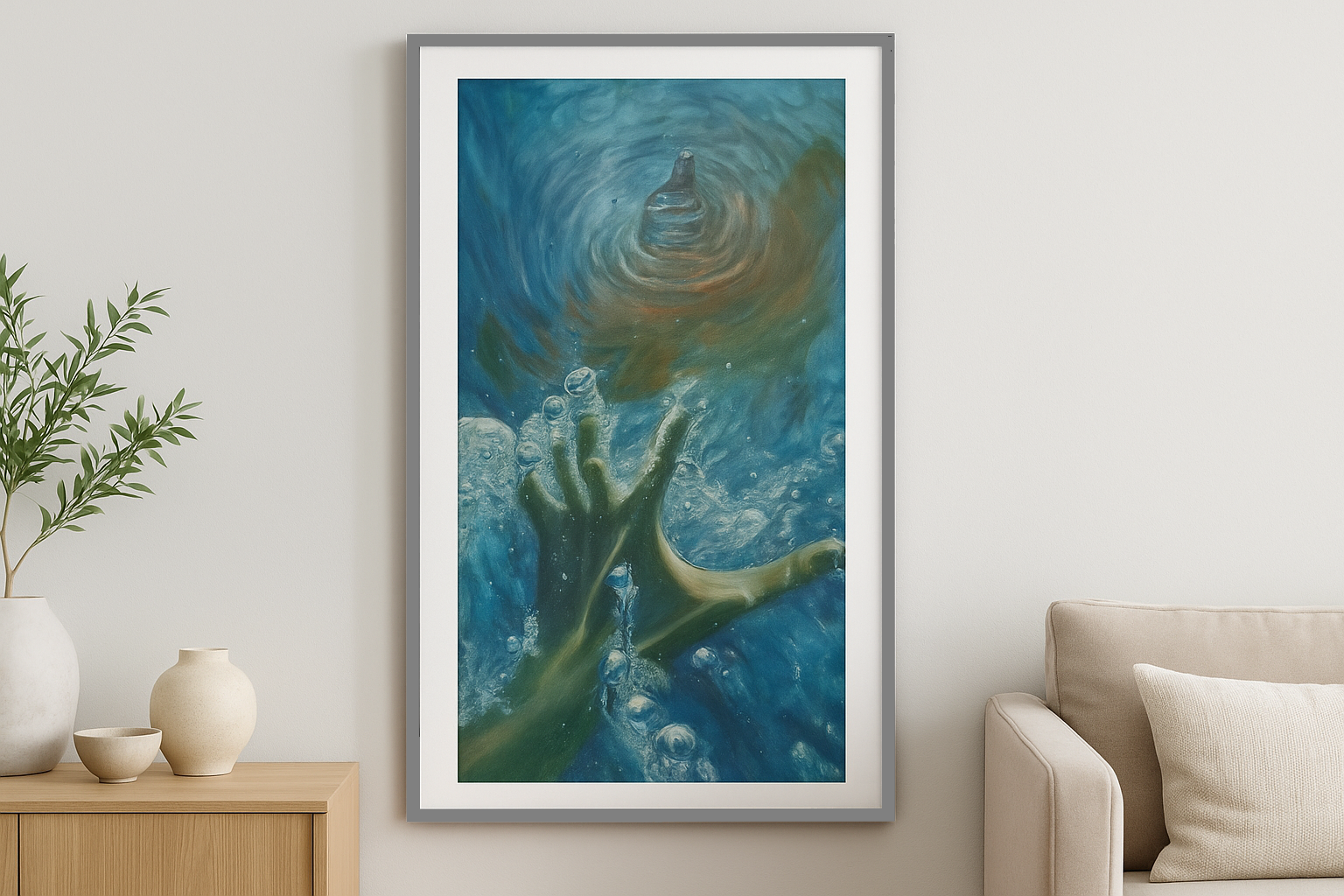 Matthew 14:29-31 - Limited Edition Print