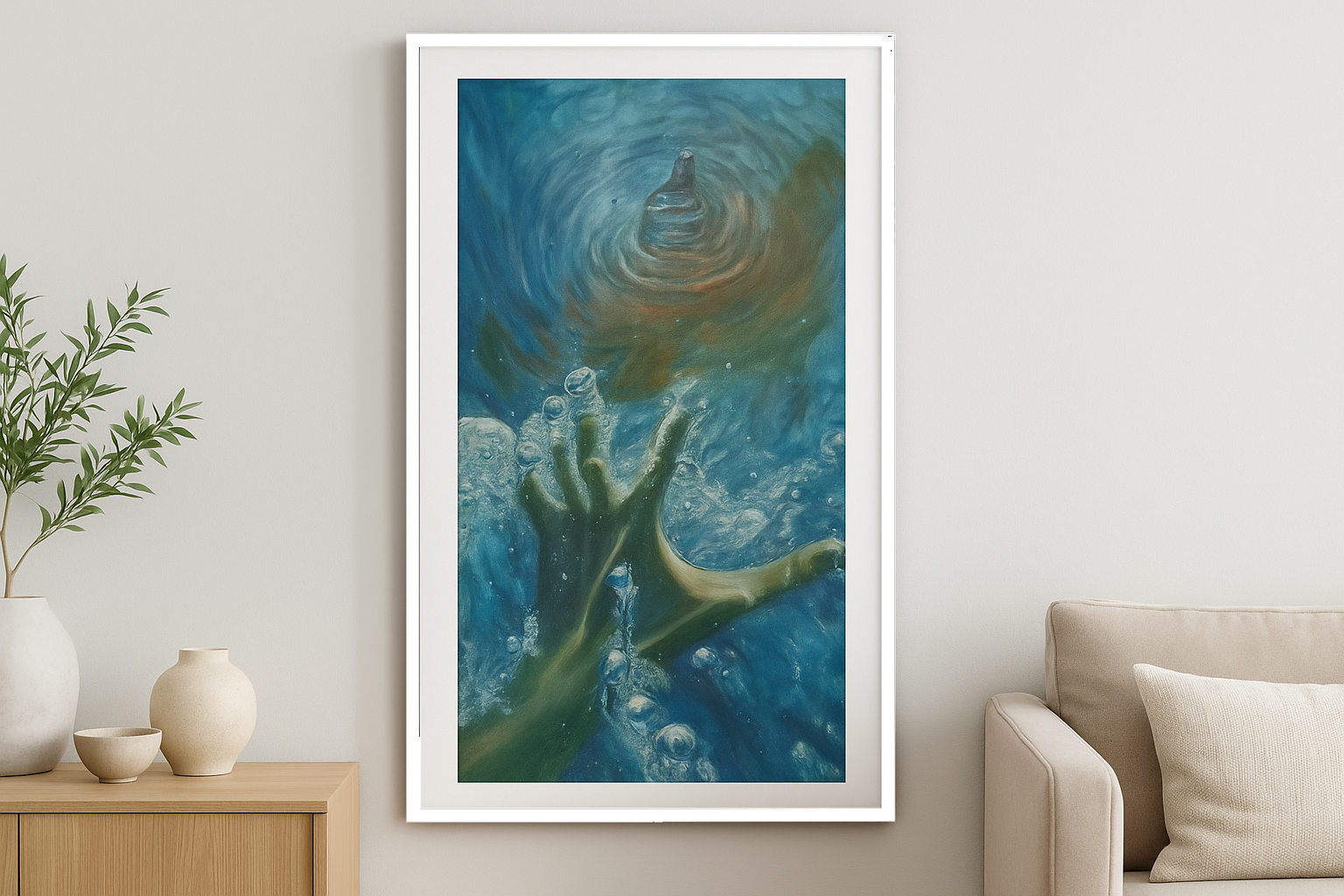 Matthew 14:29-31 - Limited Edition Print