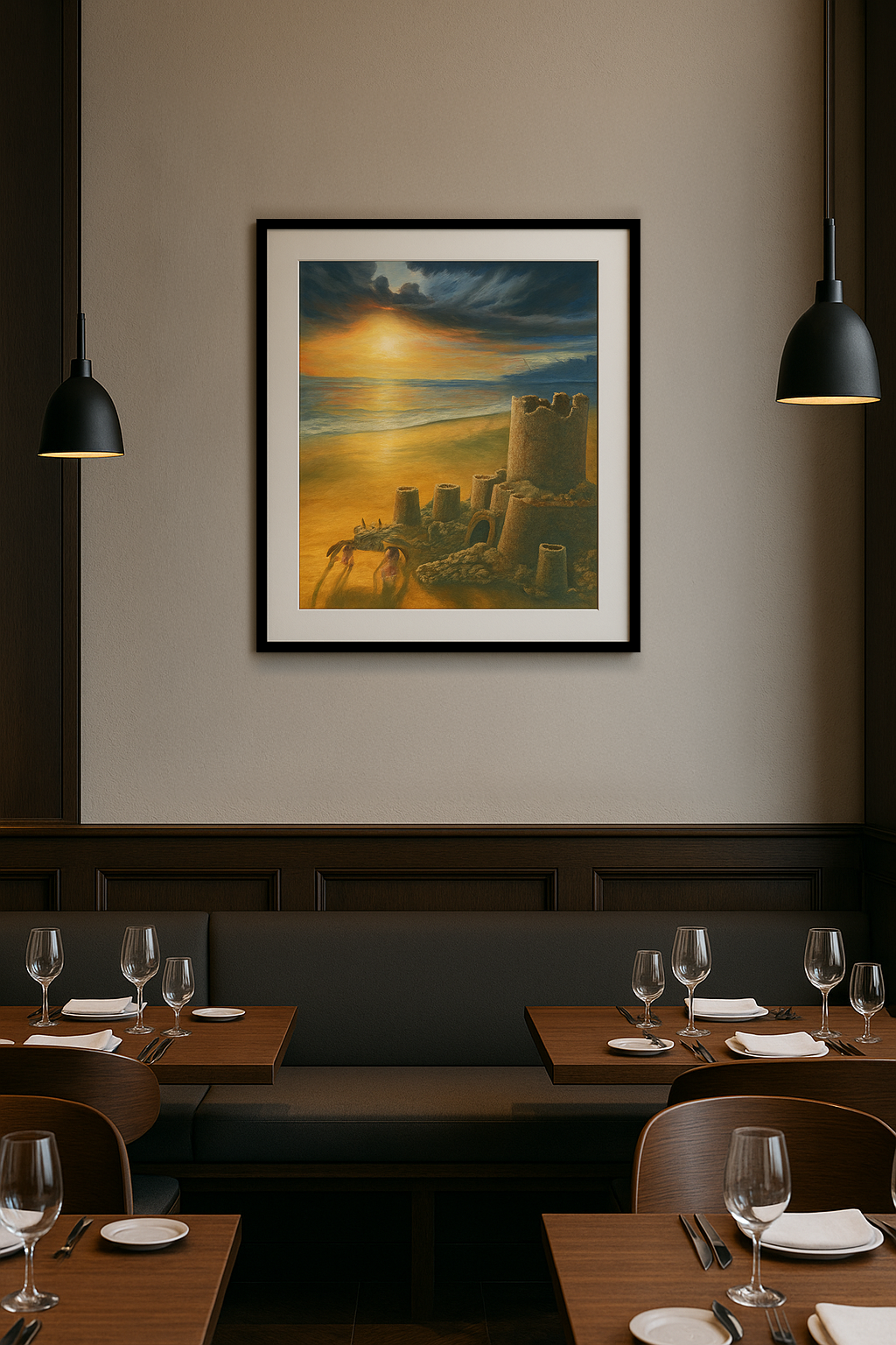 Sand Castle Memories - Print