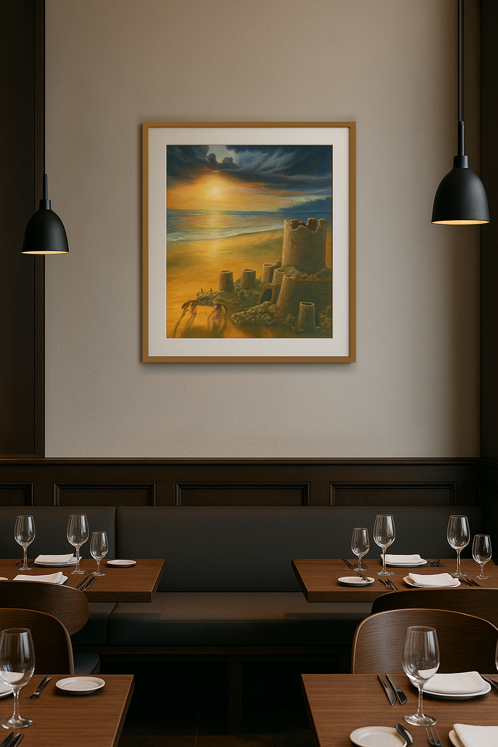 Sand Castle Memories - Print