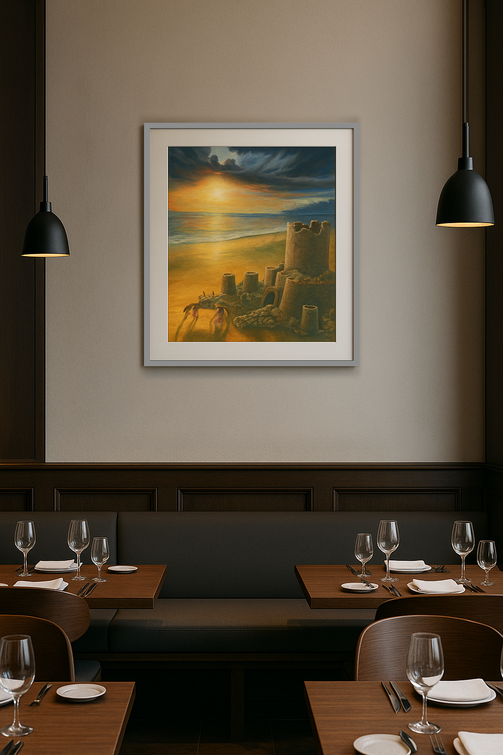 Sand Castle Memories - Print