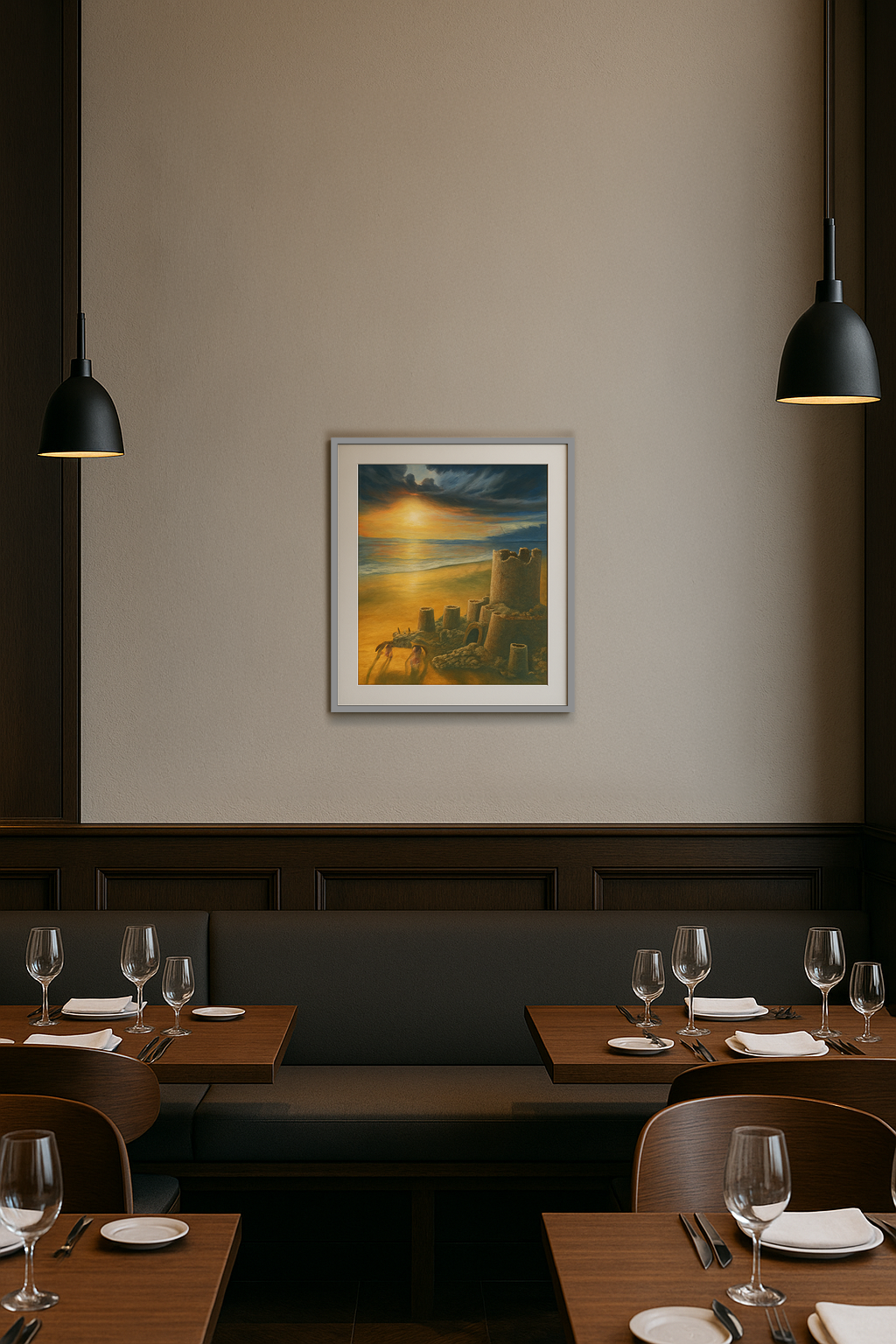 Sand Castle Memories - Print