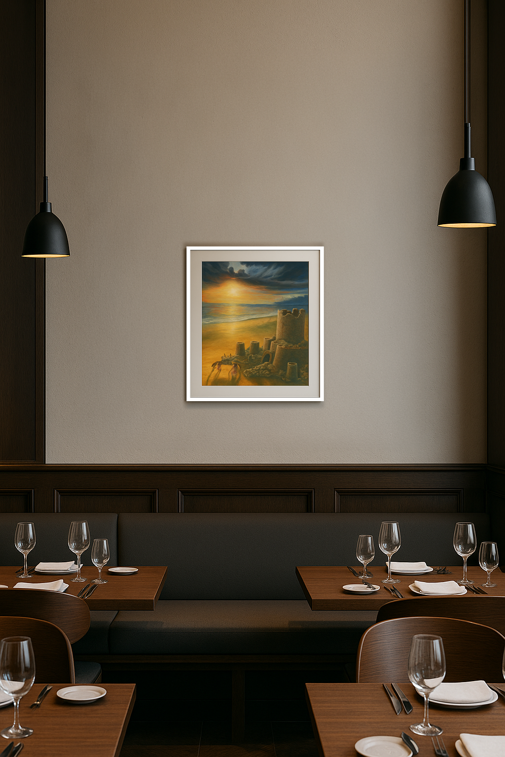 Sand Castle Memories - Print