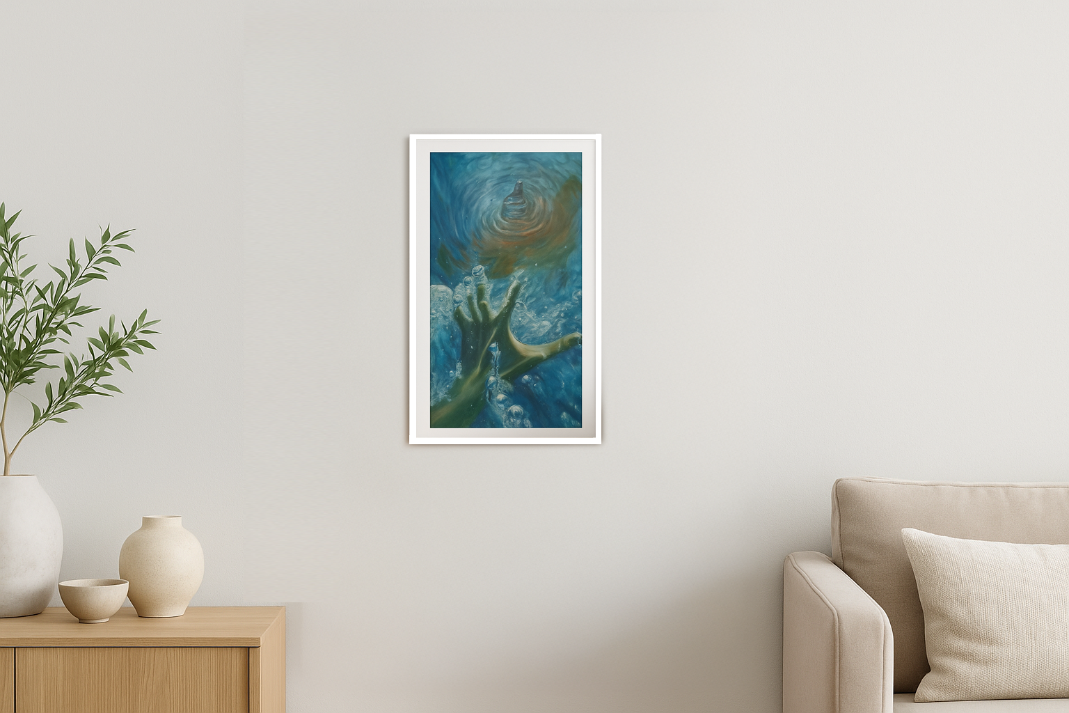 Matthew 14:29-31 - Limited Edition Print