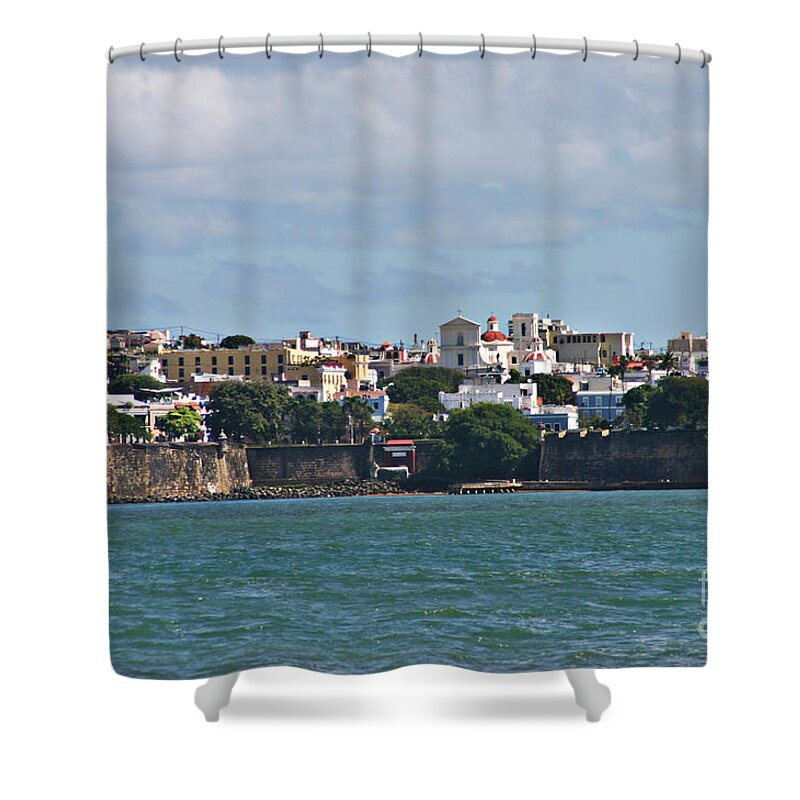 Old San Juan - Shower Curtain