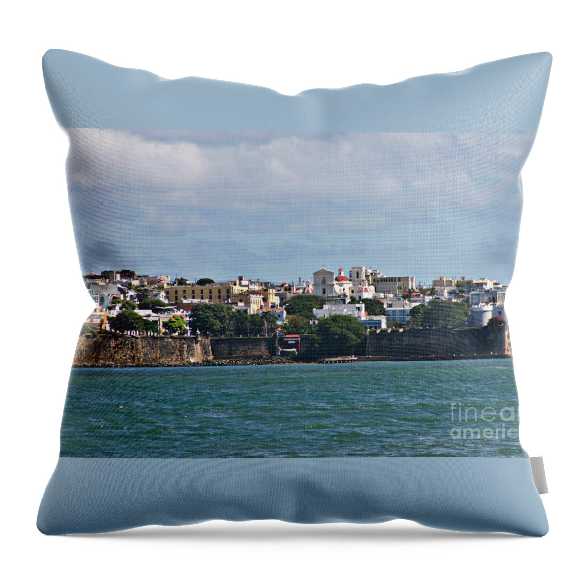 Old San Juan - Throw Pillow