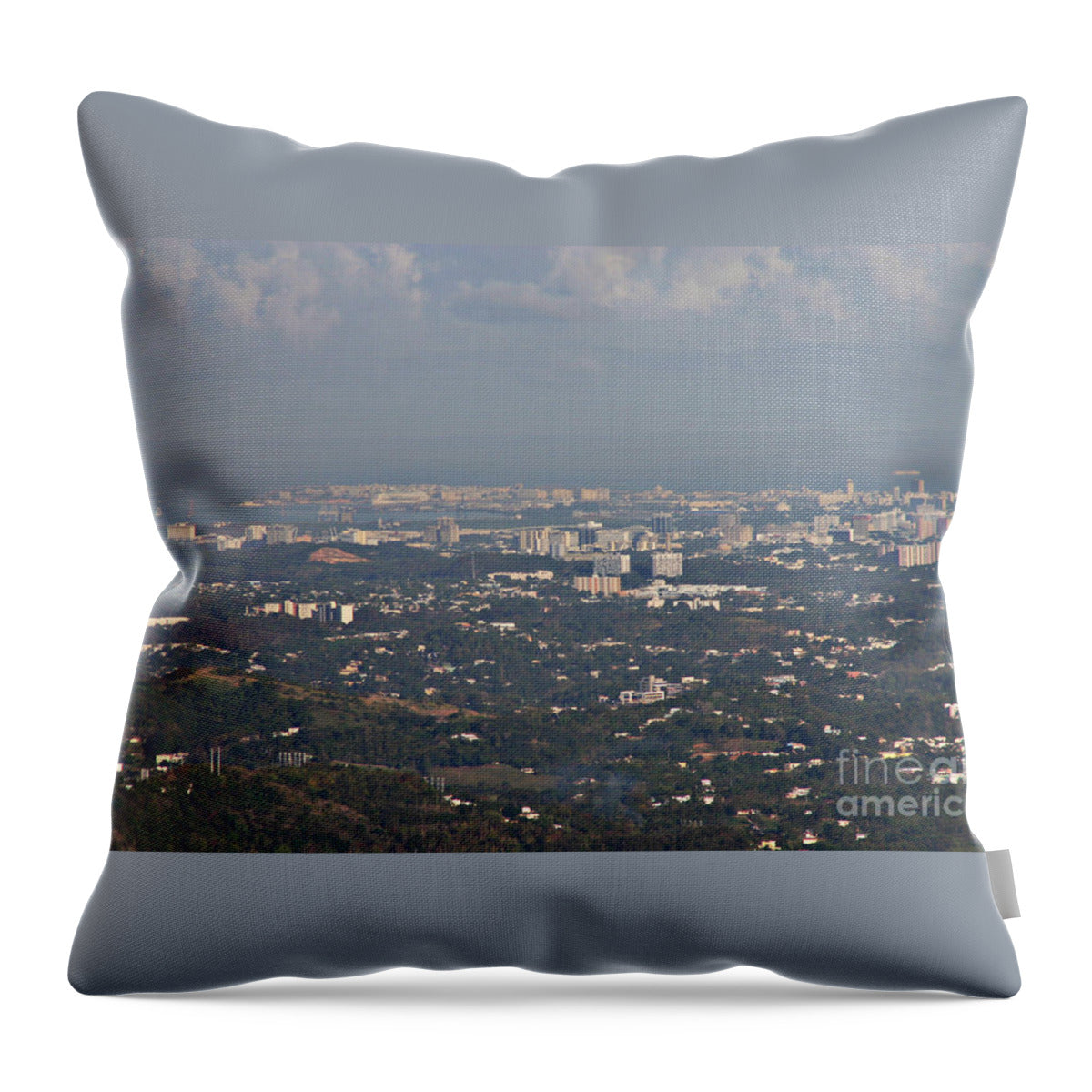 San Juan City - Throw Pillow
