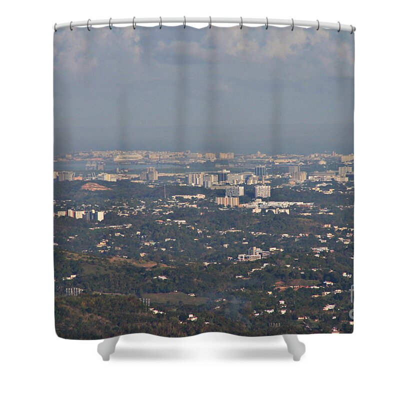 San Juan City - Shower Curtain