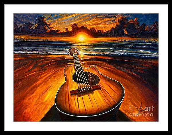 Strings of Memory - Framed Print