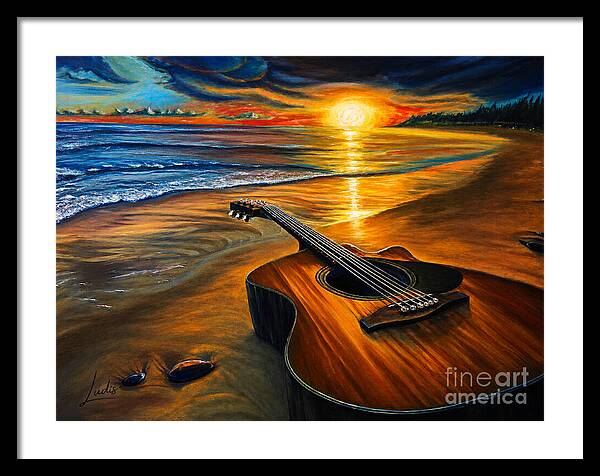Where the Music Rests - Framed Print