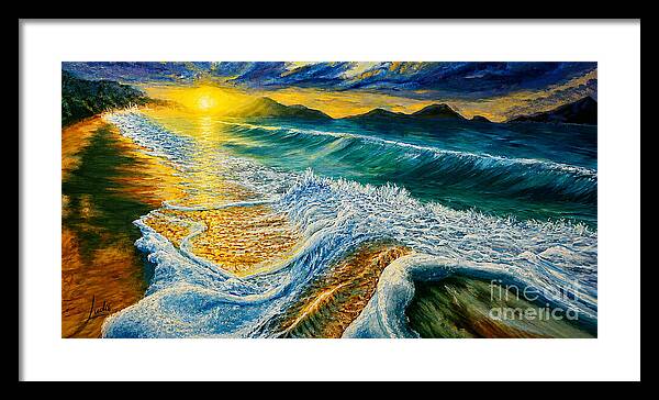 Whispers of the Shore I - Framed Print