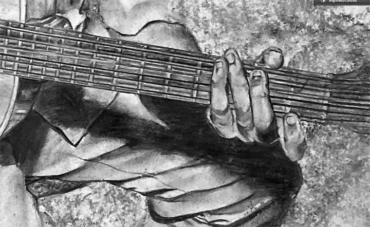 Title: My Dad - Graphite Pencil - 36"x48"