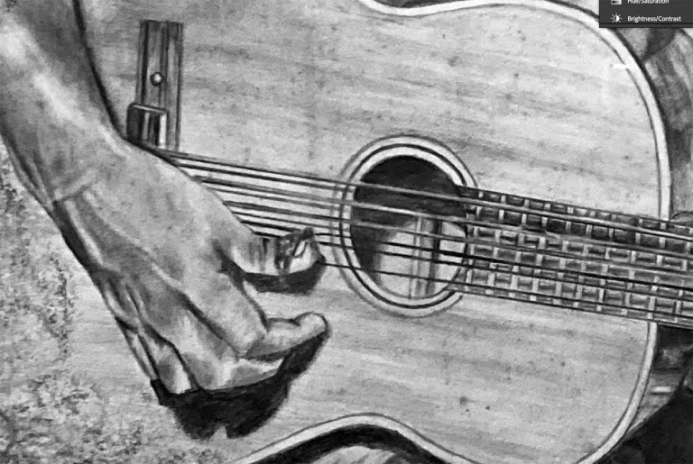Title: My Dad - Graphite Pencil - 36"x48"