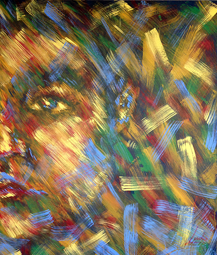 Acrylic Study 1 - 36"x48"