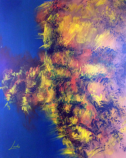 Acrylic Study 3 - 36"x48"